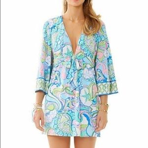 Lilly Pulitzer TROPEZ Tunic Dress Multi Conch Republic
